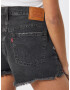 LEVI'S Kavbojke '501® HIGH RISE SHORT' siv denim - Pepit.si