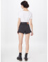 LEVI'S Kavbojke 'HIGH WAISTED MOM SHORT LIGHT INDIGO - WORN IN' črn denim - Pepit.si