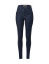 LEVI'S Kavbojke 'MILE HIGH SUPER SKINNY DARK INDIGO - FLAT FINISH' moder denim - Pepit.si