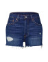 LEVI'S Kavbojke '501® HIGH RISE SHORT' moder denim - Pepit.si