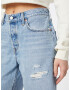 LEVI'S Kavbojke '501®90S SHORT MED INDIGO - WORN IN' moder denim - Pepit.si