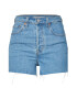 LEVI'S Kavbojke 'RIBCAGE SHORT' moder denim - Pepit.si