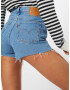 LEVI'S Kavbojke 'RIBCAGE SHORT' moder denim - Pepit.si