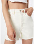 LEVI'S Kavbojke 'RIBCAGE SHORT NEUTRALS' bela - Pepit.si