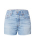 LEVI'S Kavbojke 'RIBCAGE SHORT LIGHT INDIGO - WORN IN' svetlo modra - Pepit.si