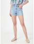 LEVI'S Kavbojke 'RIBCAGE SHORT LIGHT INDIGO - WORN IN' svetlo modra - Pepit.si