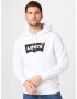 LEVI'S Majica 'LSE_T3 GRAPHIC HOODIE NEUTRALS' črna / bela - Pepit.si