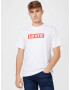 LEVI'S Majica 'SS RELAXED FIT TEE NEUTRALS' rdeča / bela - Pepit.si