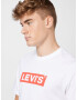 LEVI'S Majica 'SS RELAXED FIT TEE NEUTRALS' rdeča / bela - Pepit.si