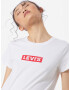 LEVI'S Majica 'THE PERFECT TEE NEUTRALS' rdeča / bela - Pepit.si