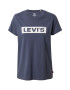 LEVI'S Majica temno modra / bela - Pepit.si