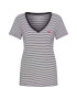 LEVI'S Majica 'PERFECT VNECK MULTI-COLOR' temno siva / bela - Pepit.si