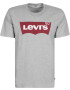 LEVI'S Majica 'GRAPHIC SET-IN NECK GREYS' pegasto siva / češnjevo rdeča / bela - Pepit.si