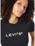 LEVI'S Majica 'GRAPHIC MINI TEE BLACKS' črna / bela - Pepit.si