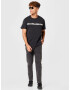 LEVI'S Majica 'SS RELAXED FIT TEE BLACKS' črna / bela - Pepit.si