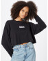 LEVI'S Majica 'GRAPHIC LS CROP REESE BLACKS' črna / bela - Pepit.si