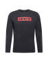 LEVI'S Majica 'RELAXED LS GRAPHIC TEE BLACKS' melona / črna - Pepit.si