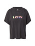 LEVI'S Majica 'GRAPHIC VARSITY TEE BLACKS' kraljevo modra / svetlo zelena / roza / črna - Pepit.si