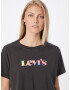 LEVI'S Majica 'GRAPHIC VARSITY TEE BLACKS' kraljevo modra / svetlo zelena / roza / črna - Pepit.si