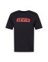 LEVI'S Majica 'SS RELAXED FIT TEE BLACKS' svetlo rdeča / črna - Pepit.si