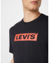 LEVI'S Majica 'SS RELAXED FIT TEE BLACKS' svetlo rdeča / črna - Pepit.si