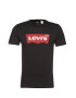 LEVI'S Majica 'GRAPHIC SET-IN NECK BLACKS' rdeča / črna - Pepit.si