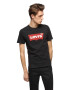 LEVI'S Majica 'GRAPHIC SET-IN NECK BLACKS' rdeča / črna - Pepit.si