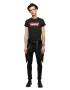 LEVI'S Majica 'GRAPHIC SET-IN NECK BLACKS' rdeča / črna - Pepit.si