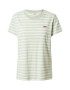 LEVI'S Majica 'PERFECT TEE GREENS' jabolko / bela - Pepit.si