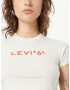 LEVI'S Majica 'GRAPHIC MINI TEE NEUTRALS' kremna / svetlo rdeča - Pepit.si