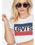 LEVI'S Majica 'THE PERFECT TEE NEUTRALS' modra / rdeča / črna / bela - Pepit.si