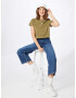 LEVI'S Majica 'GR CROPPED JORDIE TEE GREENS' oliva - Pepit.si