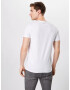 LEVI'S Majica 'ORIGINAL HM VNECK NEUTRALS' rdeča / bela - Pepit.si