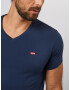 LEVI'S Majica 'ORIGINAL HM VNECK BLUES' temno modra - Pepit.si