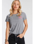 LEVI'S Majica 'THE PERFECT TEE GREYS' pegasto siva / svetlo roza - Pepit.si