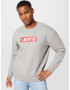 LEVI'S Majica 'T3 RELAXED GRAPHIC CREW MULTI-COLOR' pegasto siva / grenada / bela - Pepit.si