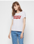 LEVI'S Majica 'THE PERFECT TEE NEUTRALS' rdeča / off-bela - Pepit.si