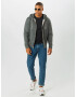 LEVI'S Jopa na zadrgo 'NEW ORIGINAL ZIP UP GREYS' dimno-siva - Pepit.si