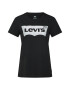 LEVI'S Majica 'THE PERFECT TEE BLACKS' črna / srebrna - Pepit.si