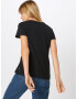 LEVI'S Majica 'THE PERFECT TEE BLACKS' črna / srebrna - Pepit.si