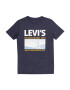 LEVI'S Majica temno modra / bela / gorčica / svetlo modra - Pepit.si