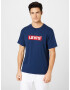 LEVI'S Majica 'SS RELAXED FIT TEE BLUES' temno modra / rdeča / bela - Pepit.si