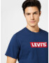 LEVI'S Majica 'SS RELAXED FIT TEE BLUES' temno modra / rdeča / bela - Pepit.si