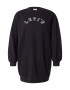 LEVI'S Obleka 'YUNA SWEATSHIRT DRESS BLACKS' črna / bela - Pepit.si