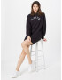 LEVI'S Obleka 'YUNA SWEATSHIRT DRESS BLACKS' črna / bela - Pepit.si