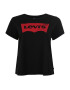 Levi's® Plus Majica 'PL PERFECT TEE BLACKS' rdeča / črna - Pepit.si