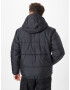 LEVI'S Prehodna jakna 'TELEGRAPH HOOD SHRT JKT BLACKS' črna - Pepit.si