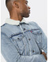 LEVI'S Prehodna jakna 'TYPE 3 SHERPA TRUCKER MED INDIGO - WORN IN' moder denim - Pepit.si