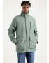 LEVI'S Prehodna jakna 'FULTON FIELD COAT GREENS' temno siva / pastelno zelena / bela - Pepit.si