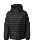 LEVI'S Prehodna jakna 'PRESIDIO PKBL HOODED JKT BLACKS' črna - Pepit.si